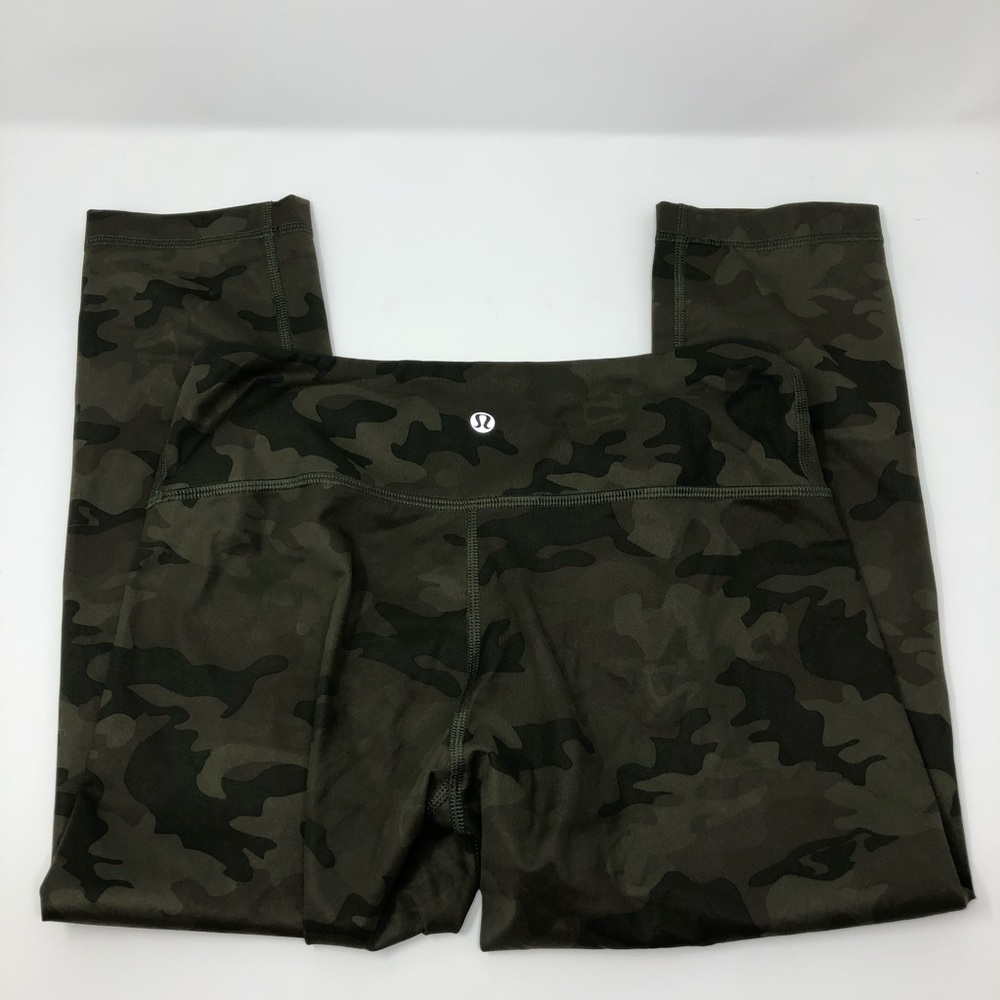Camouflage lulu tights!